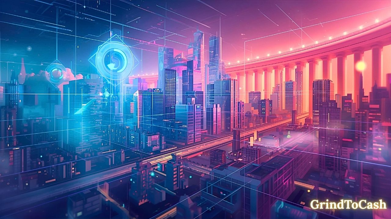 USDT stability mechanism with dollar reserves and blockchain illustration