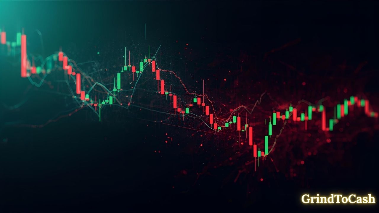 Graph showing BONK’s rapid price spikes and dips highlighting crypto volatility