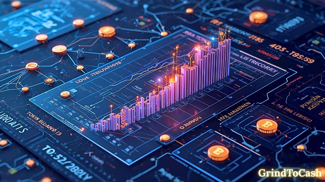 Chart showing Pepe token supply structure, trillions of tokens, burns and on-chain activity