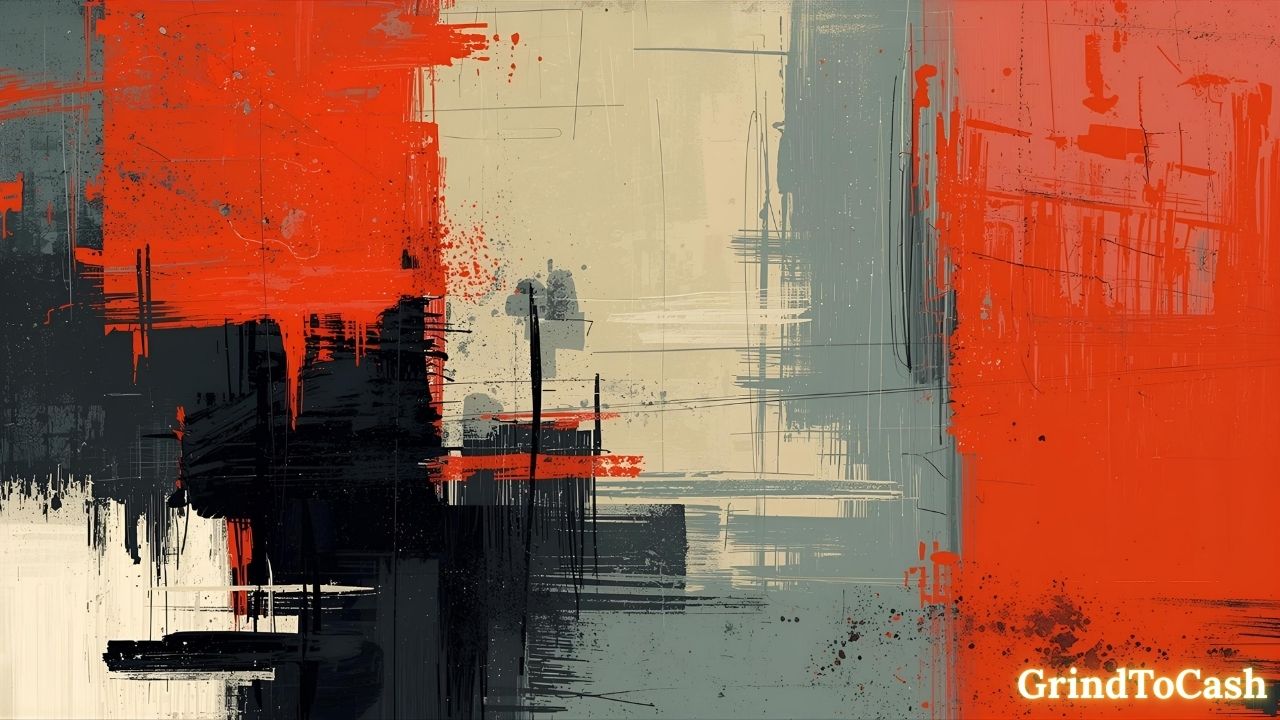 Stylized artwork created by MidJourney AI, highlighting abstract and artistic digital illustrations.