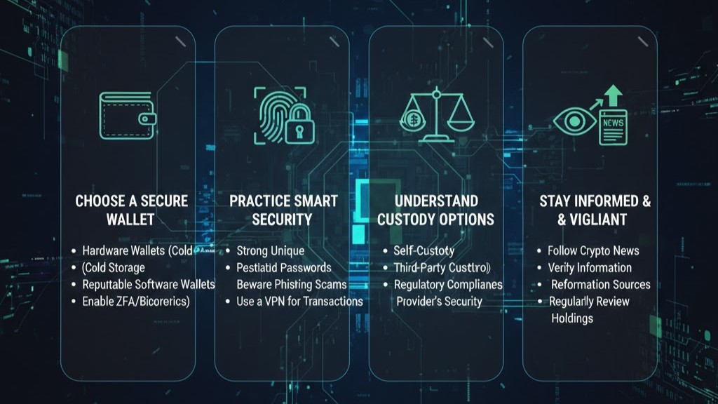 Crypto safety steps for everyday users after custody news