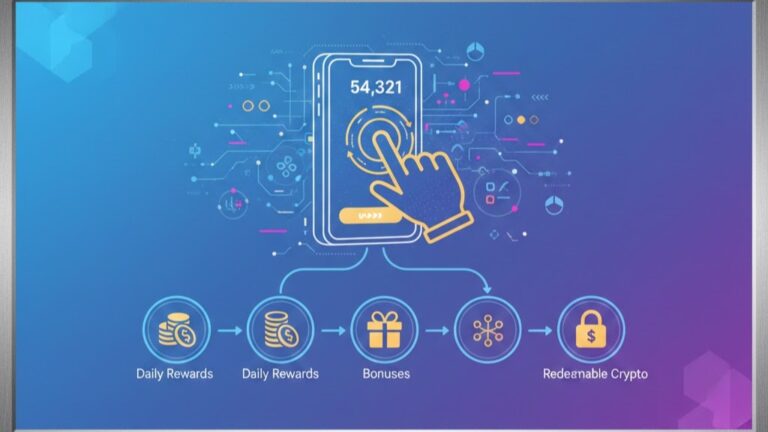 Telegram tap-to-earn overview showing points and reward flow